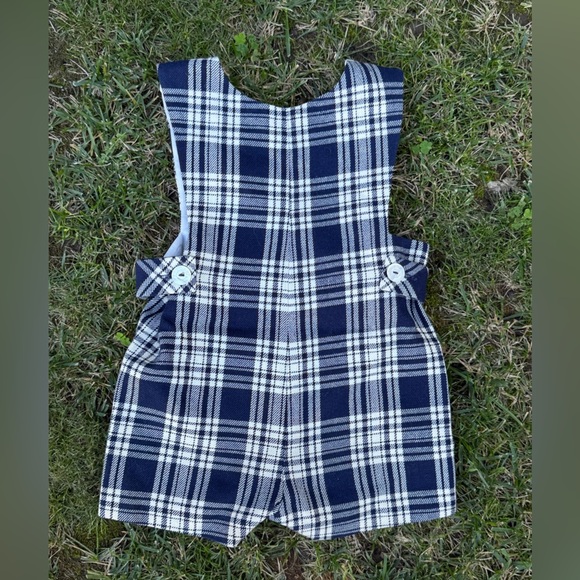 Vintage Florence Eiseman/I. Magnin plaid romper - size 2T - Picture 2 of 6